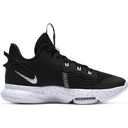 Nike LeBron Witness 5 - Black/White/Metallic Silver