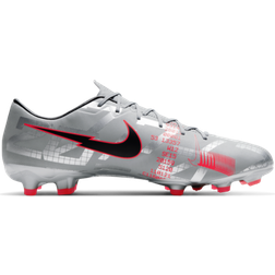 Nike Mercurial Vapor 13 Academy MG - Metallic Bomber Grey/Particle Grey/Laser Crimson/Black