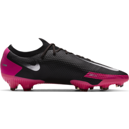 Nike Phantom GT Pro FG M - Black/Pink Blast/Metallic Silver