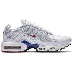 NIKE Air Max Plus GS - White/University Red