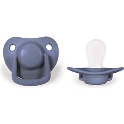 Filibabba Pacifiers Powder Blue 0-6m 2-pack