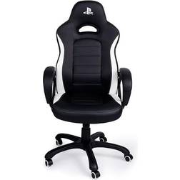 Nacon CH-350ESS Chaise de jeu officielle Playstation Noir/Blanc