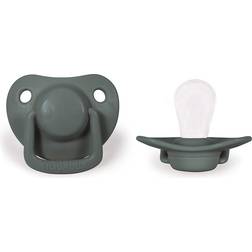 Filibabba Pacifiers Dark Mint 0-6m 2-pack