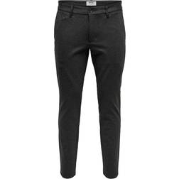 Only & Sons Mark Chinos - Gray/Dark Gray Melange