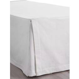 Ellos Shelby Sängkappa Vit (200x90cm)