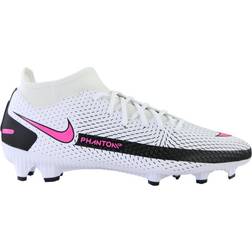Nike Phantom GT Academy Dynamic Fit MG - White/Black/Pink Blast