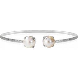 Caroline Svedbom Classic Petite Bracelet - Silver/White