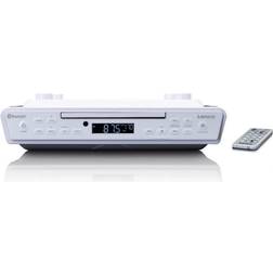 Lenco KCR-150WH Radio da Cucina FM Bluetooth Cd Bianco