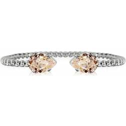 Caroline Svedbom Mini Drop Bracelet - Silver/Silk