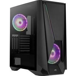 AeroCool Visor - Tempered Glass Edition - Mid Tower ATX étendu - Panneau Latéral Fenêtré