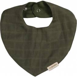 Filibabba Muslin Bib olivgrön