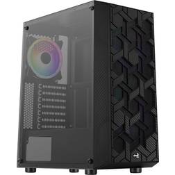 AeroCool Hive ARGB Tempered Glass Edition mid tower ATX panneau latéral fenêtré