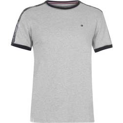 Tommy Hilfiger Logo Tape T-shirt - Grey Heather