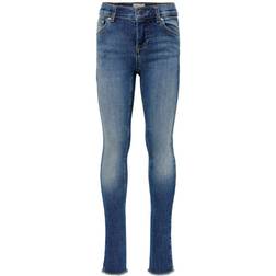 Only Blush Skinny Fit Jeans - Blue/Medium Blue Denim (15173845)