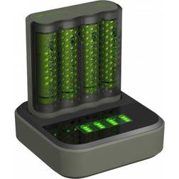 GP Batteries ReCyko Speed-oplader M451 (USB) med ladestation