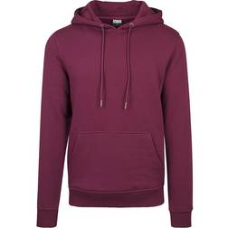 Urban Classics Sweatshirt À capuche Classic Terry basic - Rouge