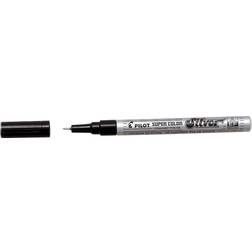 Pilot Super Color Marker Pen Silver 1mm