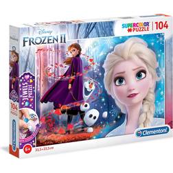 Clementoni Supercolor Disney Frozen 2 Jewel 104 Pieces