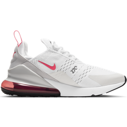 Nike Air Max 270 White Light Fusion Red Men's