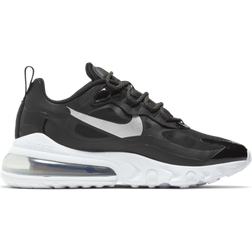 NIKE Air Max 270 React W - Black/Metallic Gold/White/Metallic Silver