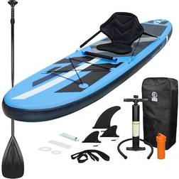 ECD Germany Inflatable Stand Up SUP Paddle Board Kayak Seat 320x82x15cm
