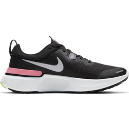 NIKE React Miler W - Black/Violet Dust/Sunset Pulse/Metallic Silver