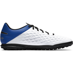 Nike Tiempo Legend 8 Club TF - White/Hyper Royal/Metallic Silver/Black