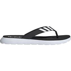 Adidas Comfort Flip-Flops - Core Black/Cloud White/Core Black