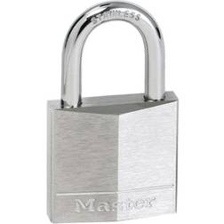 Master Lock Cadenas Marine Laiton Massif Nickelé 40 mm