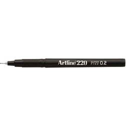 Artline 220 Super Fine Black 0.2mm