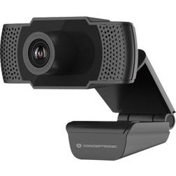 Conceptronic Microfono Per Webcam Amdis 1080p Hd