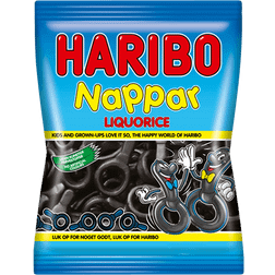 Haribo Nappar Licorice 80g