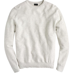 J.Crew Cotton Crewneck Sweater - Gar Gray Male