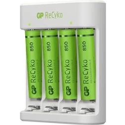 GP Batteries ReCyko E411 800mAh AAA Batteries 4-pack