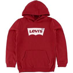 Levi's Batwing Screenprint Hoodie - Red/White