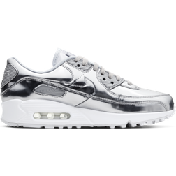 Nike Air Max 90 Metallic Silver Women's