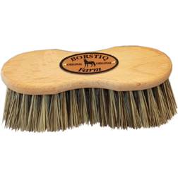 Biofarmab Brosse pour cheval en polypropylène Borstiq Infini Beige