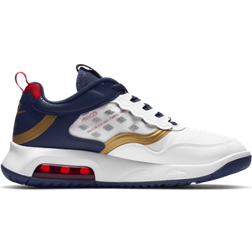 NIKE Jordan Max 200 M - White/University Red/Metallic Gold/Midnight Navy