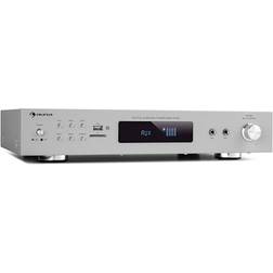 Auna AMP-9200 BT Amplificatore Digitale Stereo 2x60W RMS BT 2xMicrofoni nero