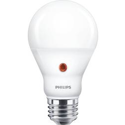 Philips E27 LED capteur jour/nuit 7,5 W 2 700 K