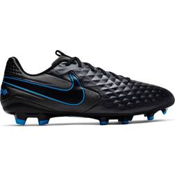 Nike Tiempo Legend 8 Academy MG - Black/Black-Blue Hero