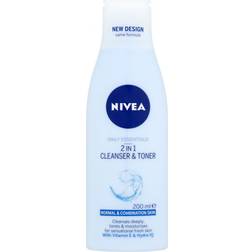 Nivea Daily Essentials 2 in 1 Cleanser & Toner 200ml