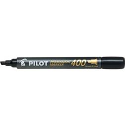 Pilot Permanent Marker 400 Broad Chisel Tip Black