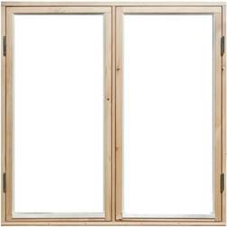SAFCO 4330253A Trä Sidohängt fönster 2-glasfönster 100x100cm