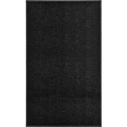 vidaXL Tvättbar Svart 90x150cm
