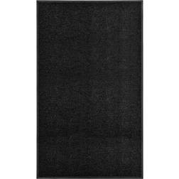 vidaXL Washable Black 90x150cm