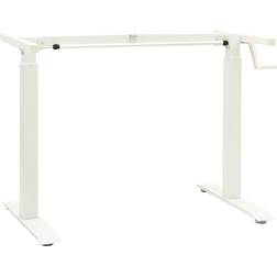 vidaXL Desk Frame Hand Bordben 113cm