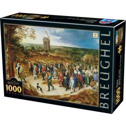 Dtoys Breughel The Younger The Marriage Procession 1000 Pieces