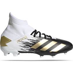 adidas Junior Predator Mutator 20.3 FG - Cloud White/Gold Metallic/Core Black