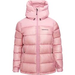 Peak Performance Frost Glacier Down Hood Women Jacket - Frosty Rose